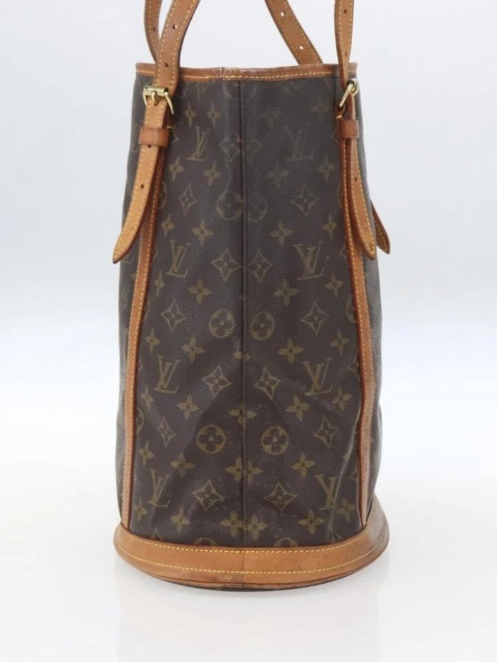 LOUIS VUITTON Monogram Bucket GM Shoulder Bag M42236 LV Auth - Picture 4 of 16